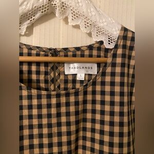 CHALET 2.0 TIERED DRESS COFFEE